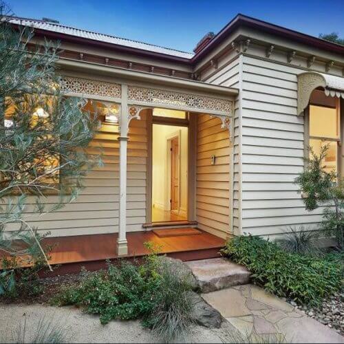 Sustainable architect Heritage house renovation. West St Kilda