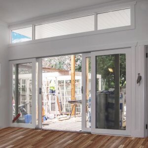 Double sliding doors